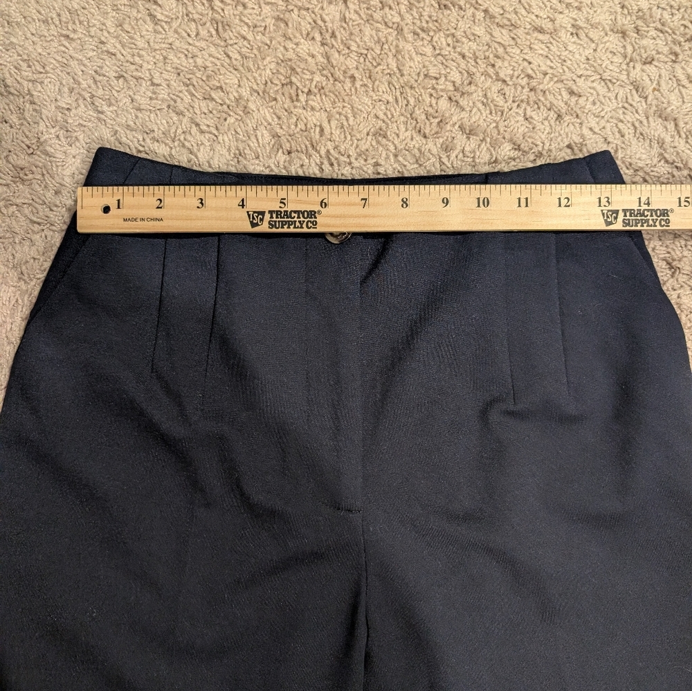 NWT Whistles Lila Ponte Knit Trousers pants in navy blue - Picture 8 of 10